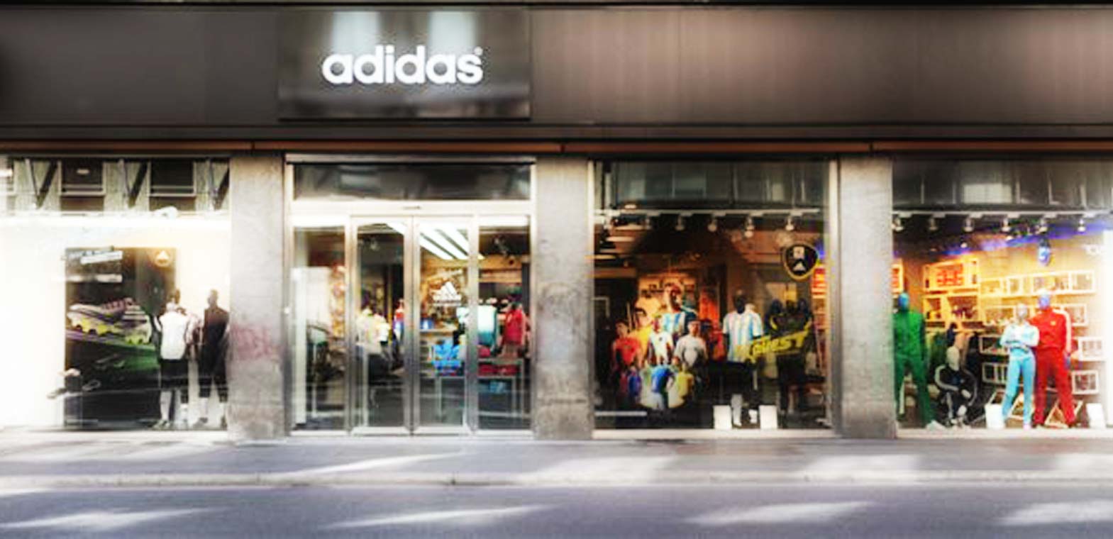 adidas store duomo